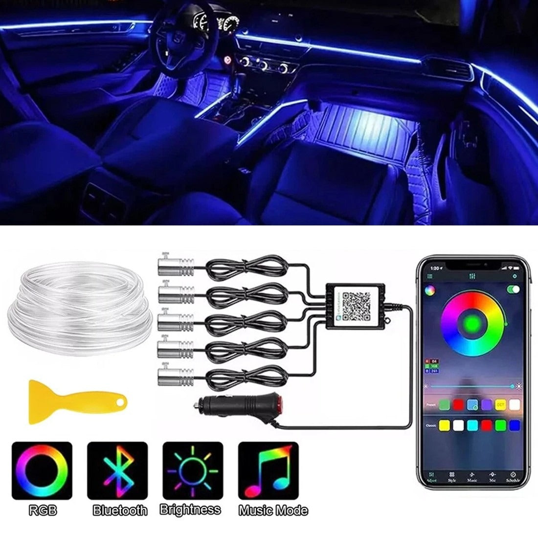HQ GlowDrive™ RGB Interior Lighting Kit